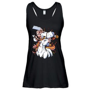 Butcher Unicorn Ladies Essential Flowy Tank