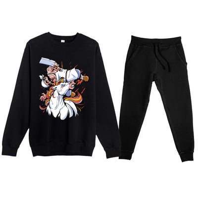 Butcher Unicorn Premium Crewneck Sweatsuit Set