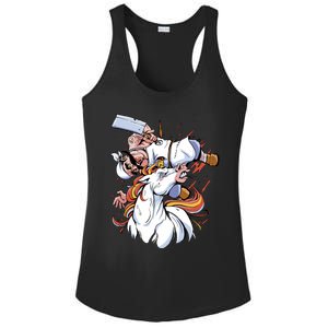 Butcher Unicorn Ladies PosiCharge Competitor Racerback Tank