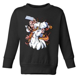 Butcher Unicorn Toddler Sweatshirt