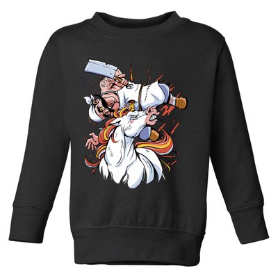 Butcher Unicorn Toddler Sweatshirt
