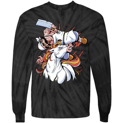 Butcher Unicorn Tie-Dye Long Sleeve Shirt