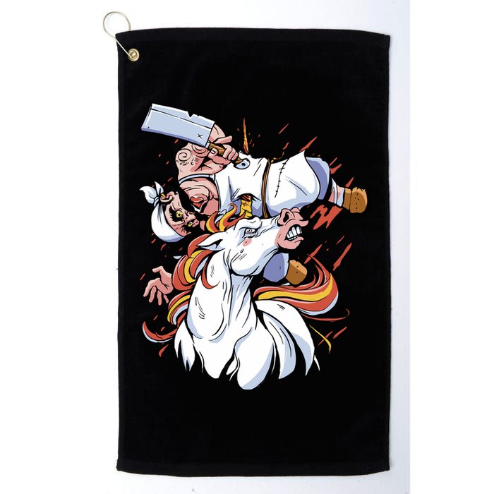 Butcher Unicorn Golf Towel