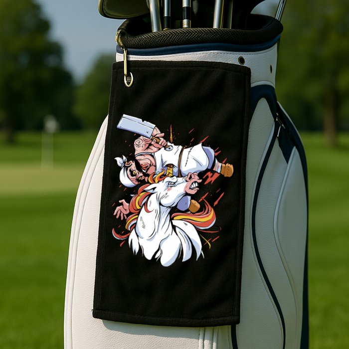 Butcher Unicorn Golf Towel