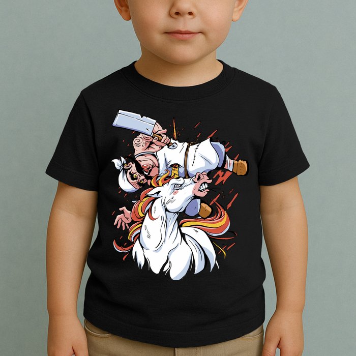 Butcher Unicorn Toddler T-Shirt