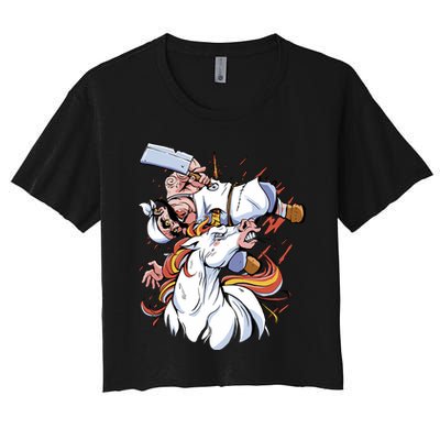 Butcher Unicorn Crop Top