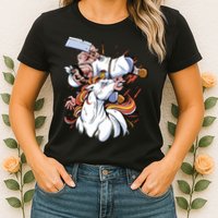 Butcher Unicorn Womens T-Shirt