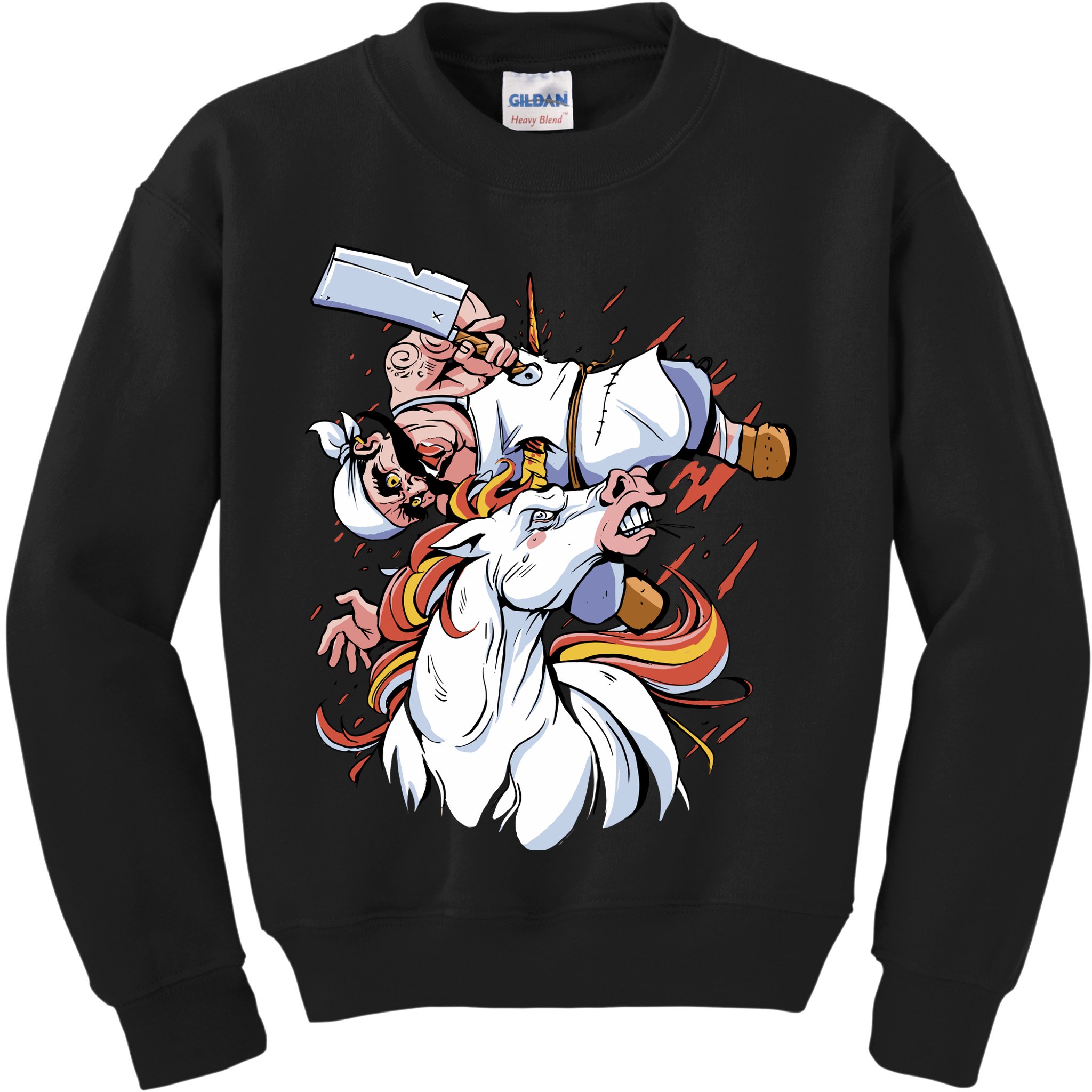 Butcher Unicorn Kids Sweatshirt