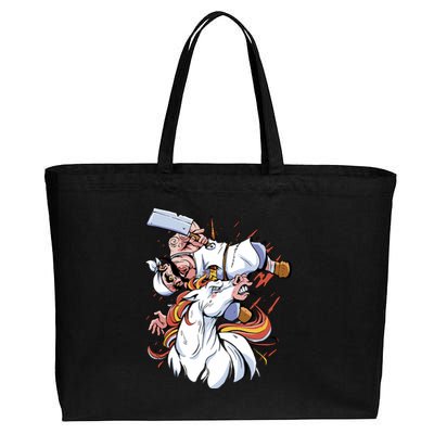 Butcher Unicorn Cotton Canvas Jumbo Tote