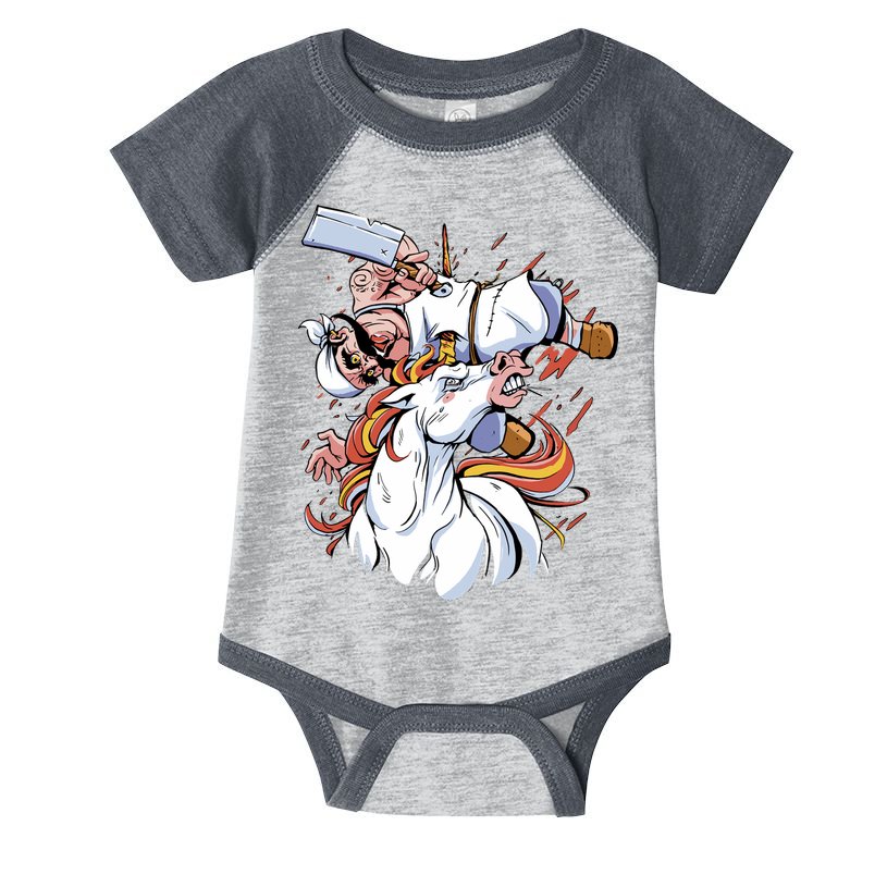 Butcher Unicorn Infant Baby Jersey Bodysuit
