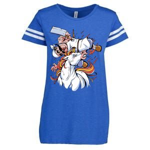 Butcher Unicorn Enza Ladies Jersey Football T-Shirt