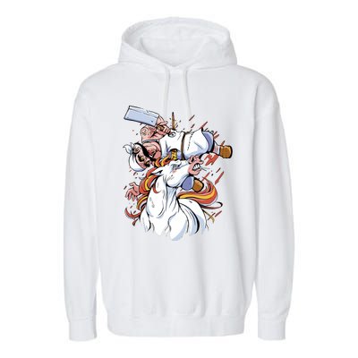 Butcher Unicorn Garment-Dyed Fleece Hoodie