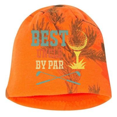 Best Uncle By Par Golf Matching Family Kati - Camo Knit Beanie