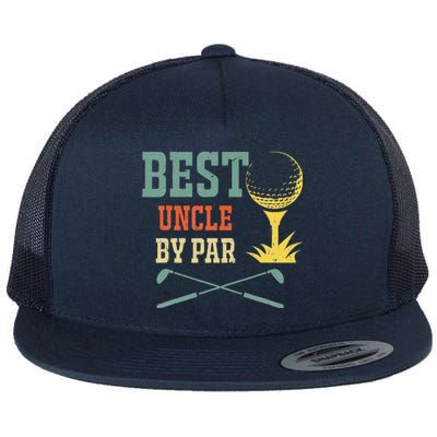 Best Uncle By Par Golf Matching Family Flat Bill Trucker Hat