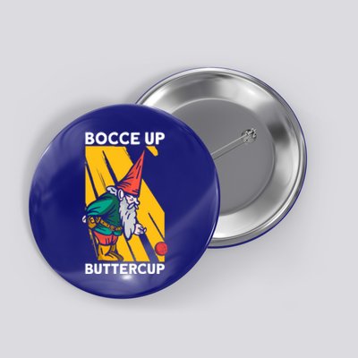 Bocce Up Buttercup Bocce Ball Christmas Gift Button