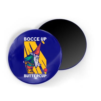 Bocce Up Buttercup Bocce Ball Christmas Gift Magnet