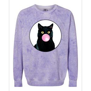 Bubble Cat Colorblast Crewneck Sweatshirt