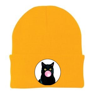 Bubble Cat Knit Cap Winter Beanie