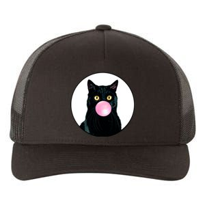 Bubble Cat Yupoong Adult 5-Panel Trucker Hat