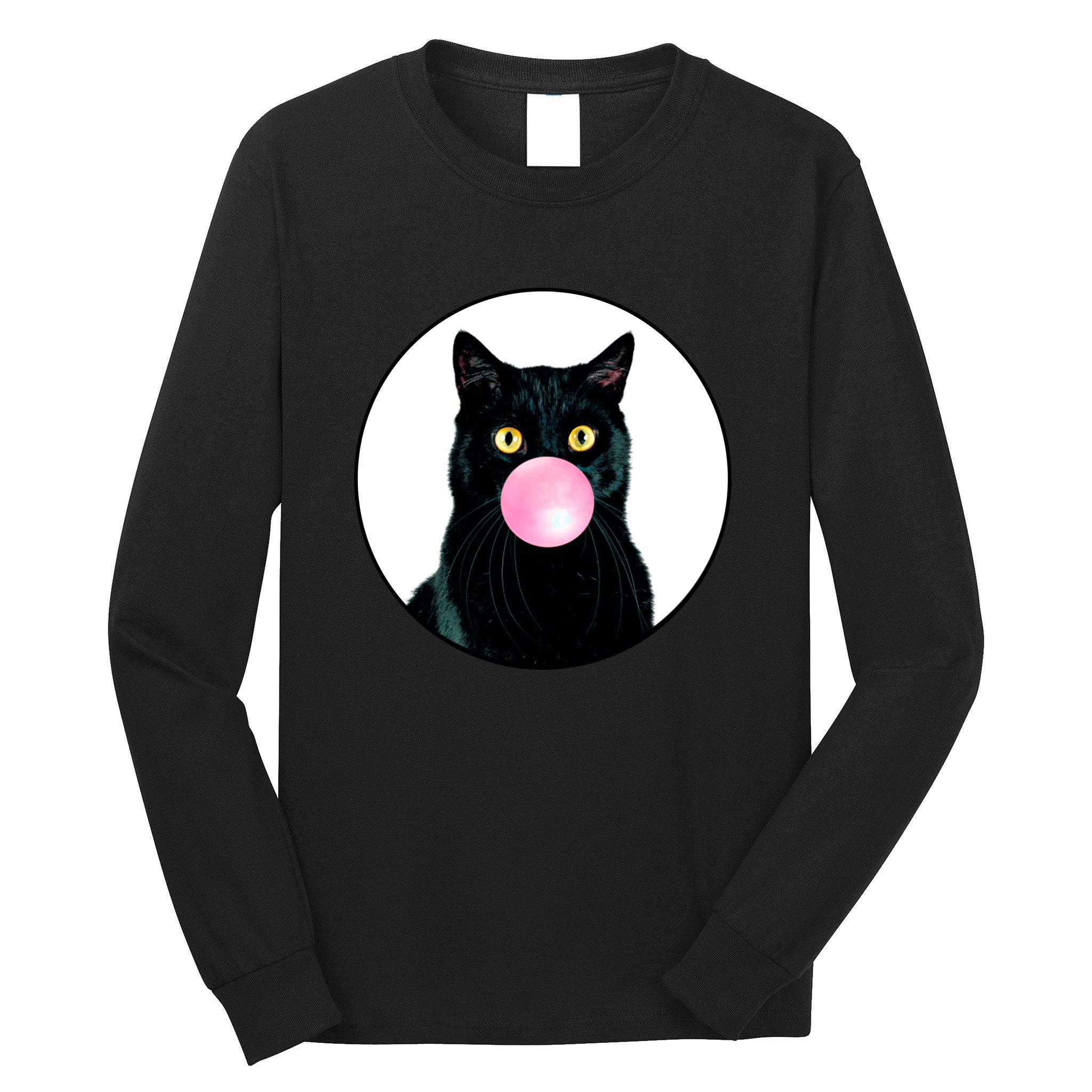 Bubble Cat Long Sleeve Shirt