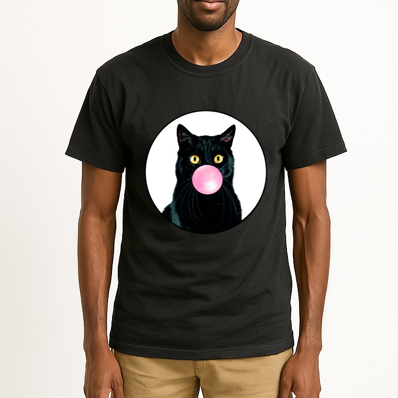 Bubble Cat Tall T-Shirt