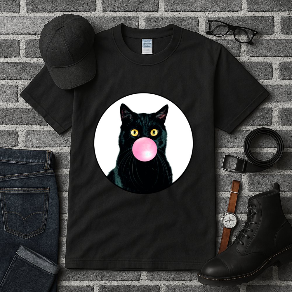 Bubble Cat Tall T-Shirt
