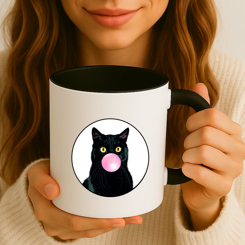Bubble Cat Mug