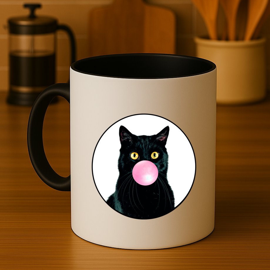 Bubble Cat Mug