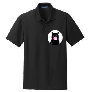 Bubble Cat Dry Zone Grid Polo