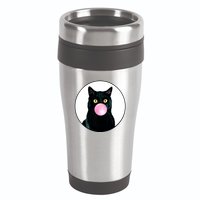 Bubble Cat 16oz Travel Tumbler