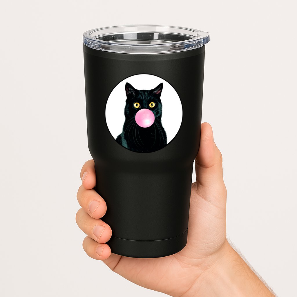 Bubble Cat Tumbler