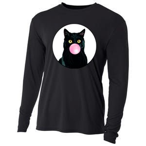 Bubble Cat Cooling Performance Long Sleeve Crew