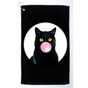 Bubble Cat Platinum Collection Golf Towel