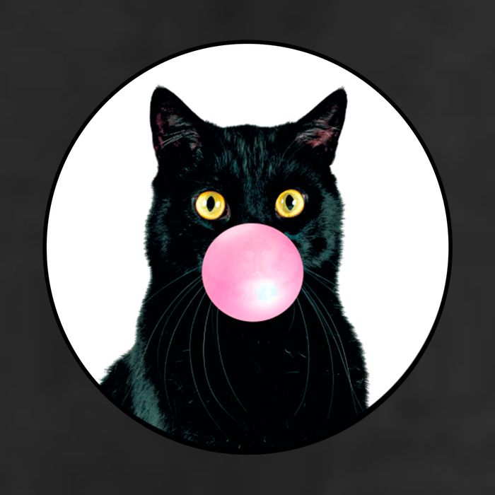 Bubble Cat Golf Towel
