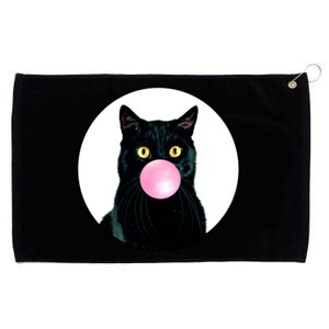 Bubble Cat Grommeted Golf Towel