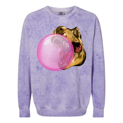 Bubble Gum T-Rex Colorblast Crewneck Sweatshirt