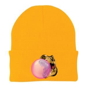 Bubble Gum T-Rex Knit Cap Winter Beanie