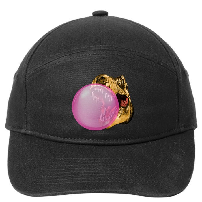 Bubble Gum T-Rex 7-Panel Snapback Hat