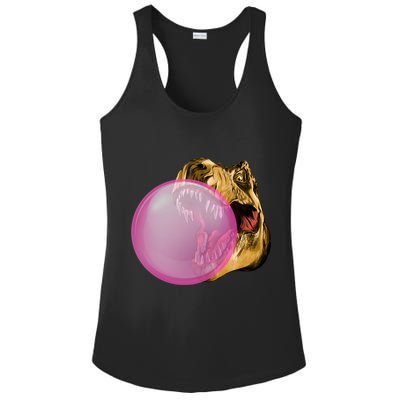 Bubble Gum T-Rex Ladies PosiCharge Competitor Racerback Tank