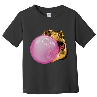 Bubble Gum T-Rex Toddler T-Shirt