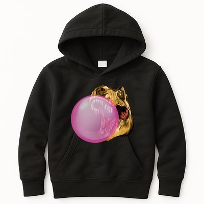 Bubble Gum T-Rex Kids Hoodie