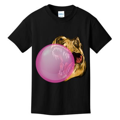 Bubble Gum T-Rex Kids T-Shirt