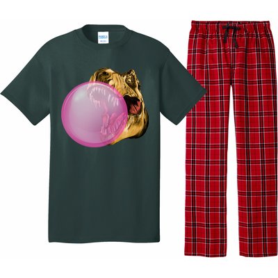 Bubble Gum T-Rex Pajama Set