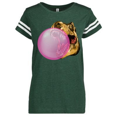 Bubble Gum T-Rex Enza Ladies Jersey Football T-Shirt