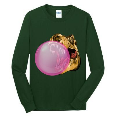 Bubble Gum T-Rex Tall Long Sleeve T-Shirt