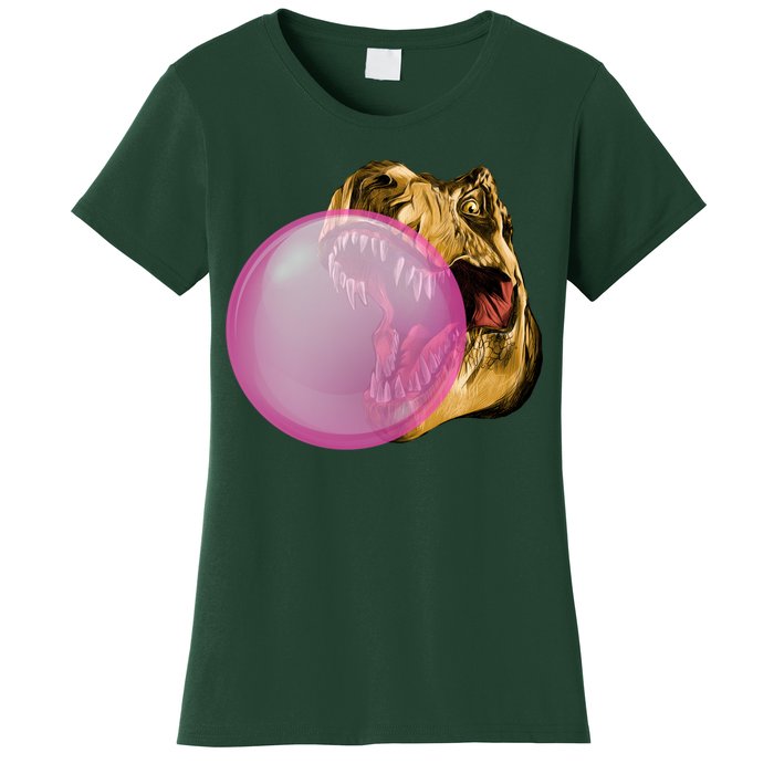 Bubble Gum T-Rex Women's T-Shirt