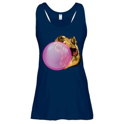 Bubble Gum T-Rex Ladies Essential Flowy Tank