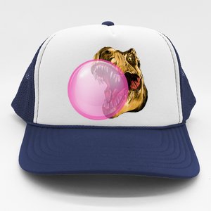 Bubble Gum T-Rex Trucker Hat