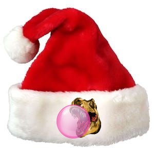 Bubble Gum T-Rex Premium Christmas Santa Hat