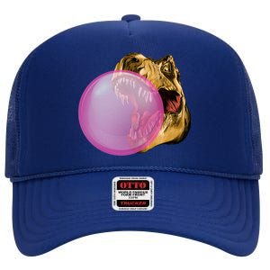 Bubble Gum T-Rex High Crown Mesh Back Trucker Hat